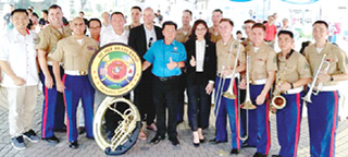 US Marine Corps band woos crowd with Original Sabahan 